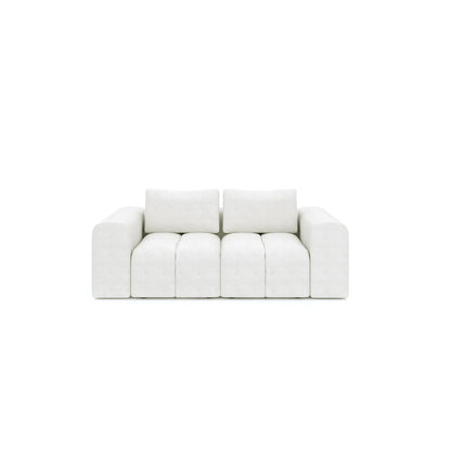 Sienna modular 2 seater sofa with clean lines and plush seating in a compact 2 piece design