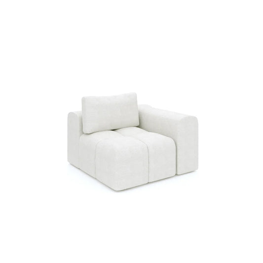 Sienna arm module with wide padded armrest for enhanced comfort and modern design