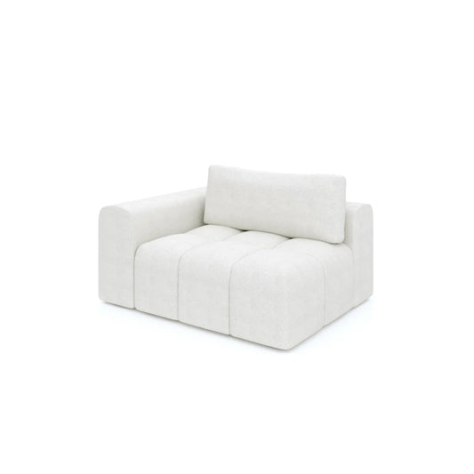 Sienna large arm module with wide padded armrest for enhanced comfort and modern design