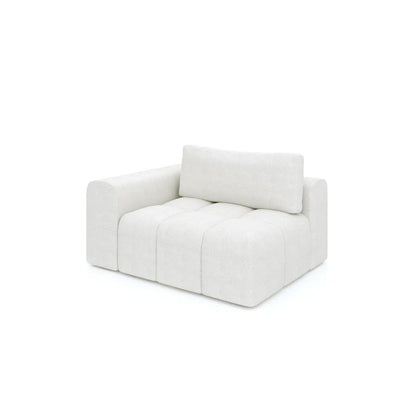 Sienna modular L shape sofa styled in a bright modern living space
