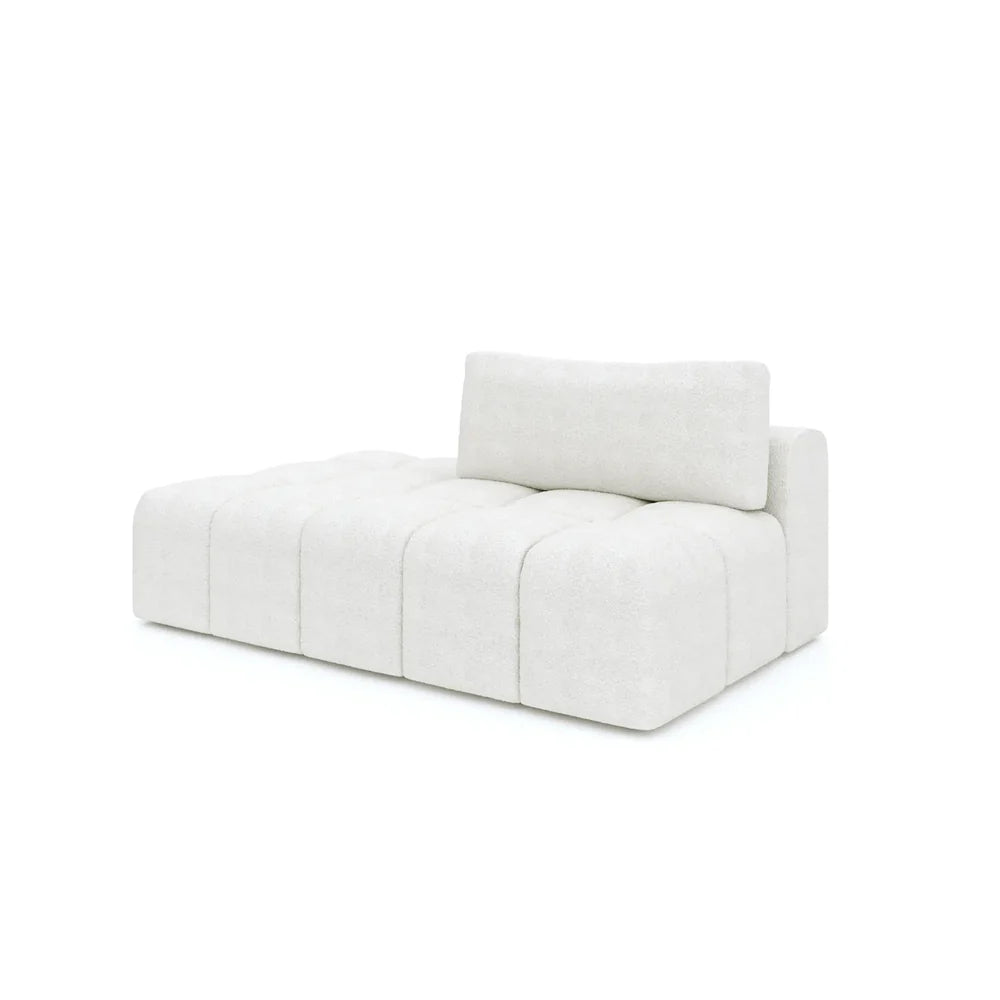 Sienna modular ottoman designed as a stylish footrest with plush cushioning and modern finish