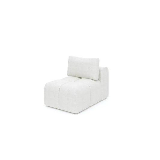 Sienna single module offering generous seating and sleek modular sofa styling