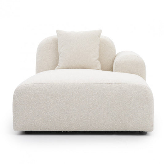 sky modular chaise piece with deep cushioning designed for relaxed lounging and flexible sofa layouts
