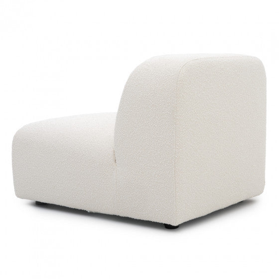 single seat modular sofa unit ideal for combining with other Sky modules for flexible arrangements

