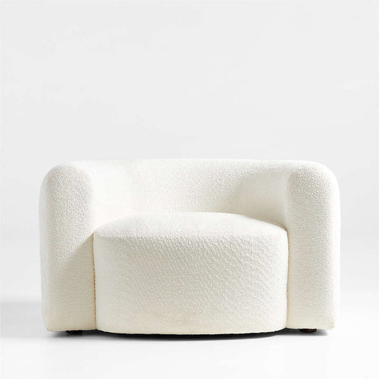 A beige Snug Love Seat with a solid hardwood frame and plush upholstery, featuring hidden black plastic legs and a cozy design.