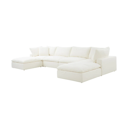 Cloud XL U Shape Sofa Footstool x2