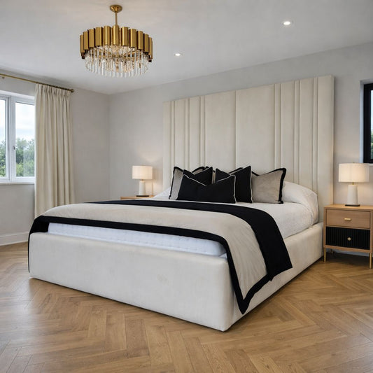Sleek vertical detailing with a refined, modern profile