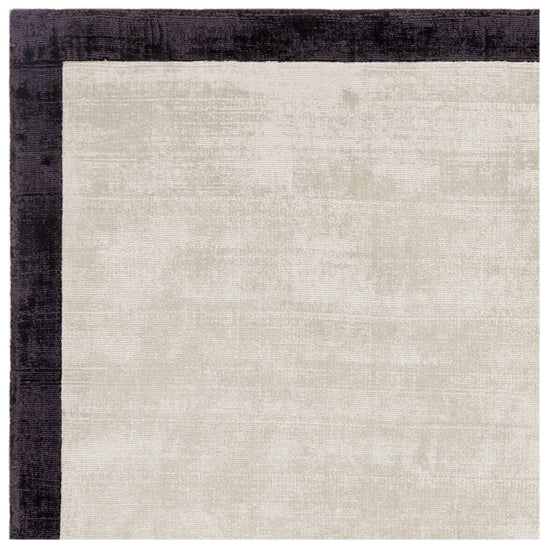 This image highlights the woven texture of the Virella Rug, capturing its surface depth, natural fibre variation, and craftsmanship under a white background studio setup.