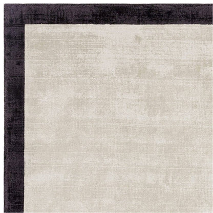 This image highlights the woven texture of the Virella Rug, capturing its surface depth, natural fibre variation, and craftsmanship under a white background studio setup.