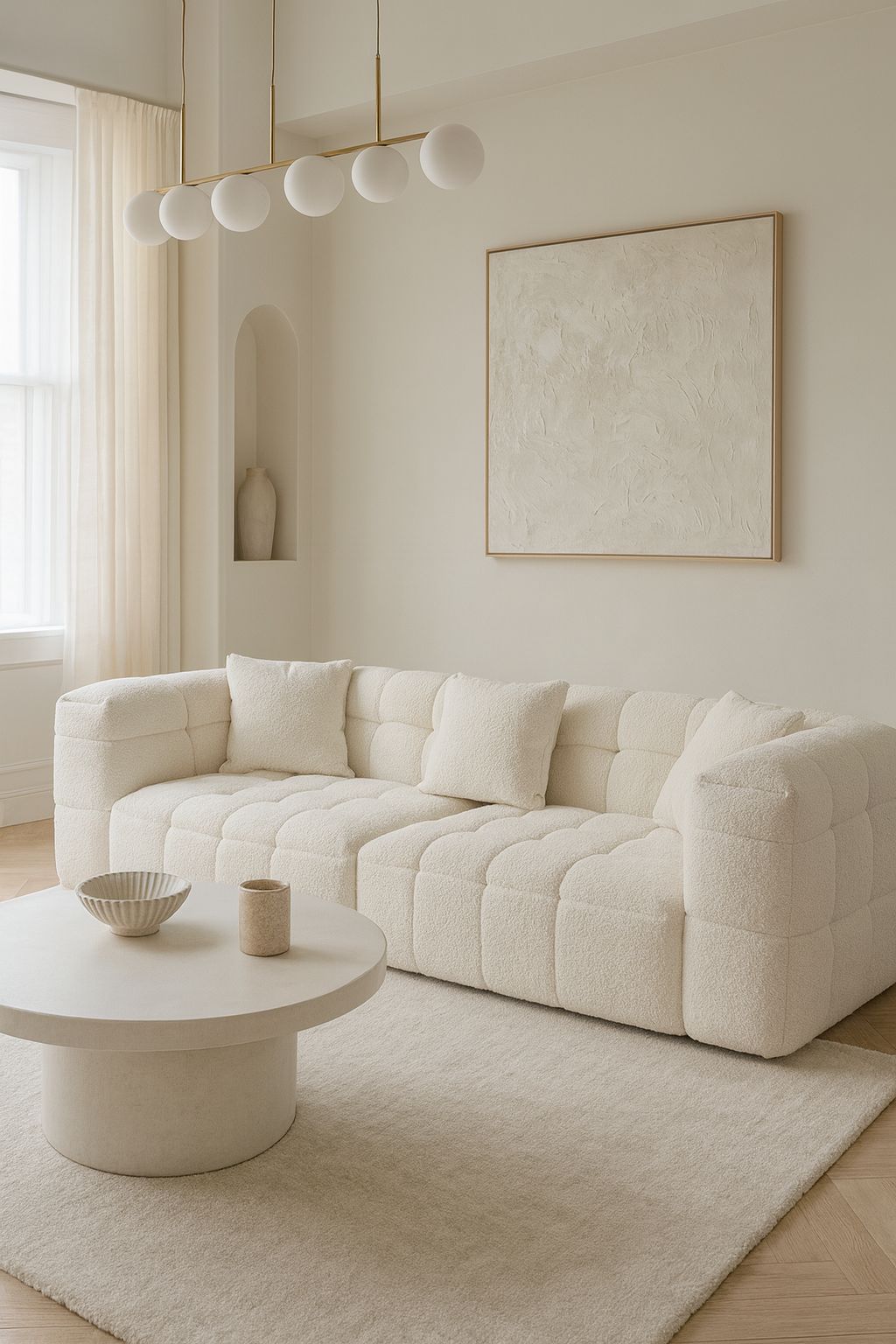 Ex Demo Kyla 4 Seat Sofa (Quick Delivery)