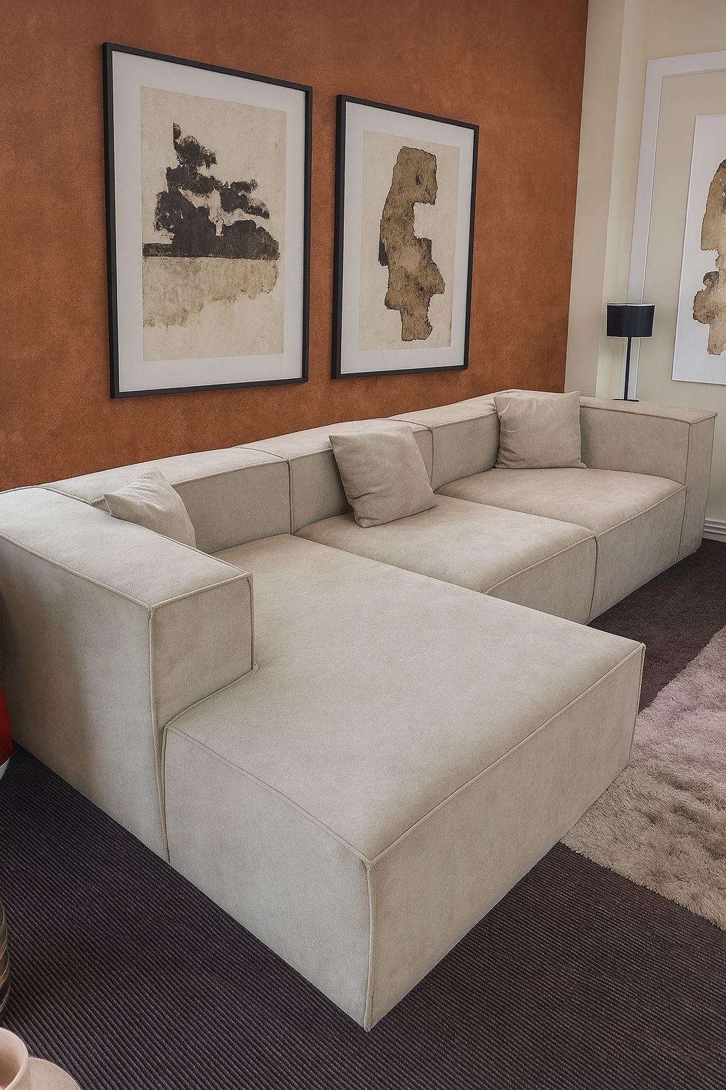 Ex Demo Alpha Modular 3 Seat L Shape (Quick Delivery)