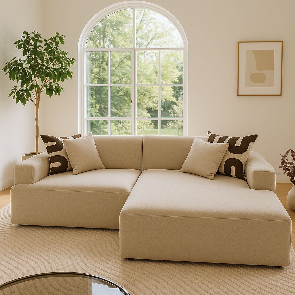 Ex Demo LOLA 3 Seat Chaise End Sofa (Quick Delivery)