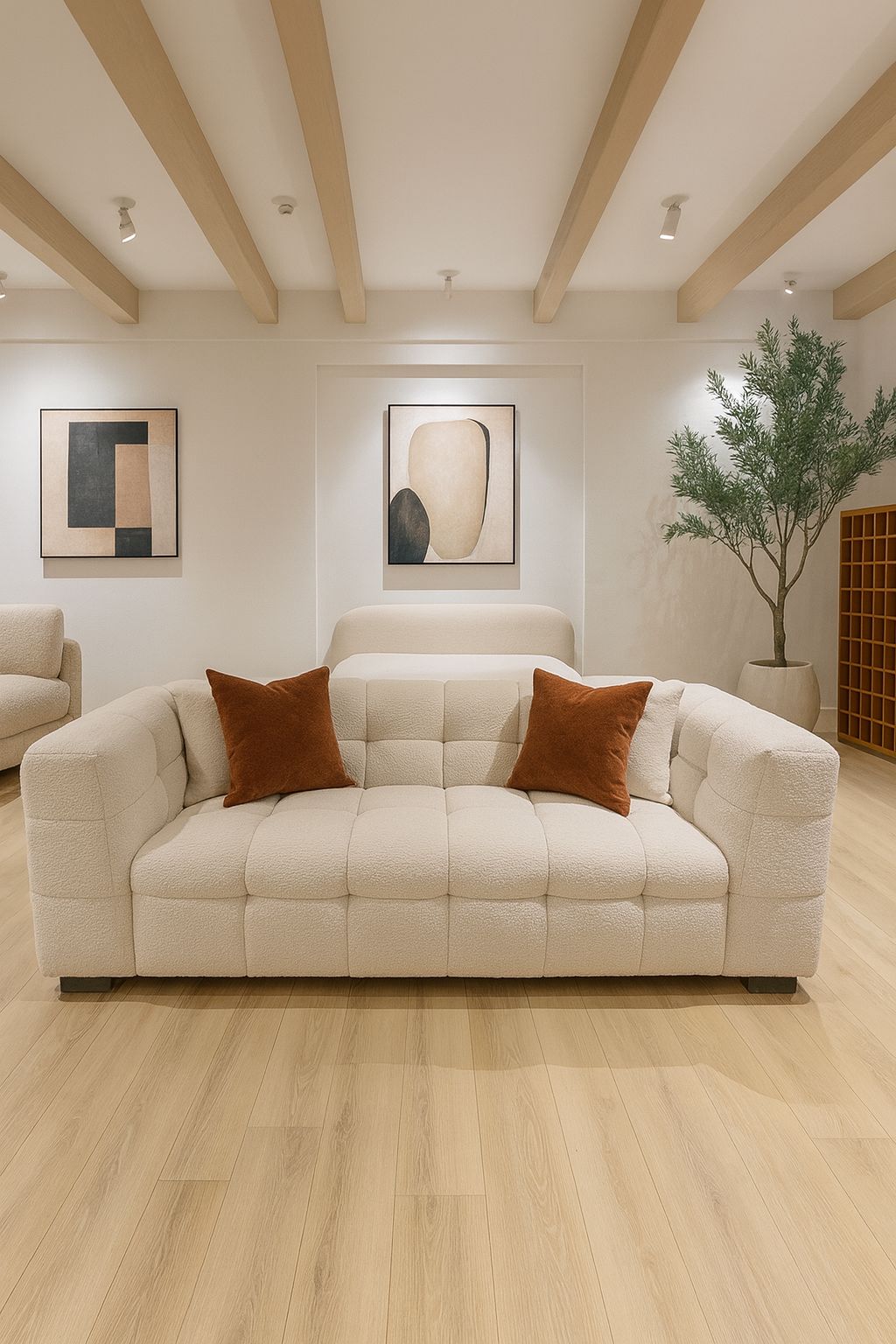 Ex Demo Kyla 3 Seat Sofa (10-14 days Quick Delivery)