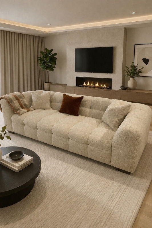 Ex Demo Kyla 3 Seat Sofa (10-14 days Quick Delivery)