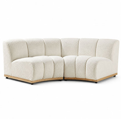 Amalfi Curved 2 Seater Sofa