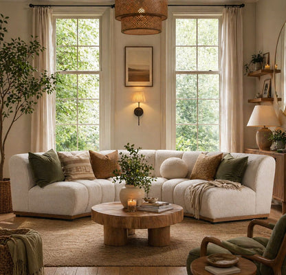 Amalfi Curved 3 Seater Sofa