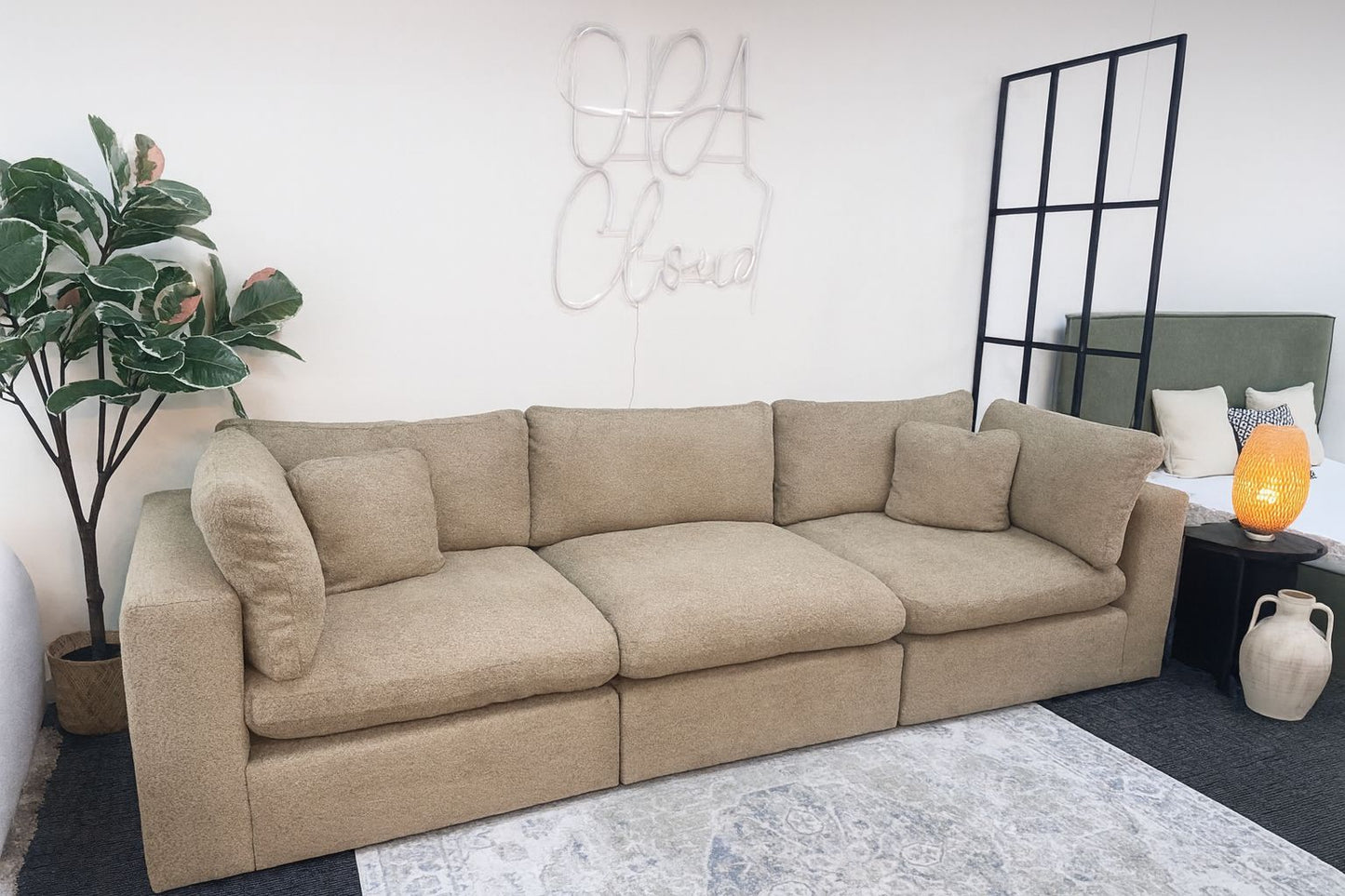 Ex Demo Cloud Large Sofa (Quick Delivery)