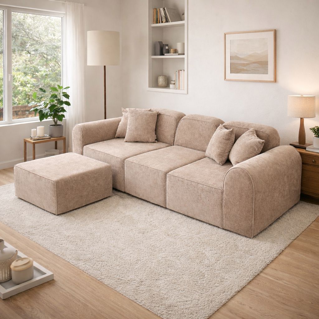 Ex Demo Sky 3 Sofa Sofa + Footstool (Quick Delivery 10-14 days)