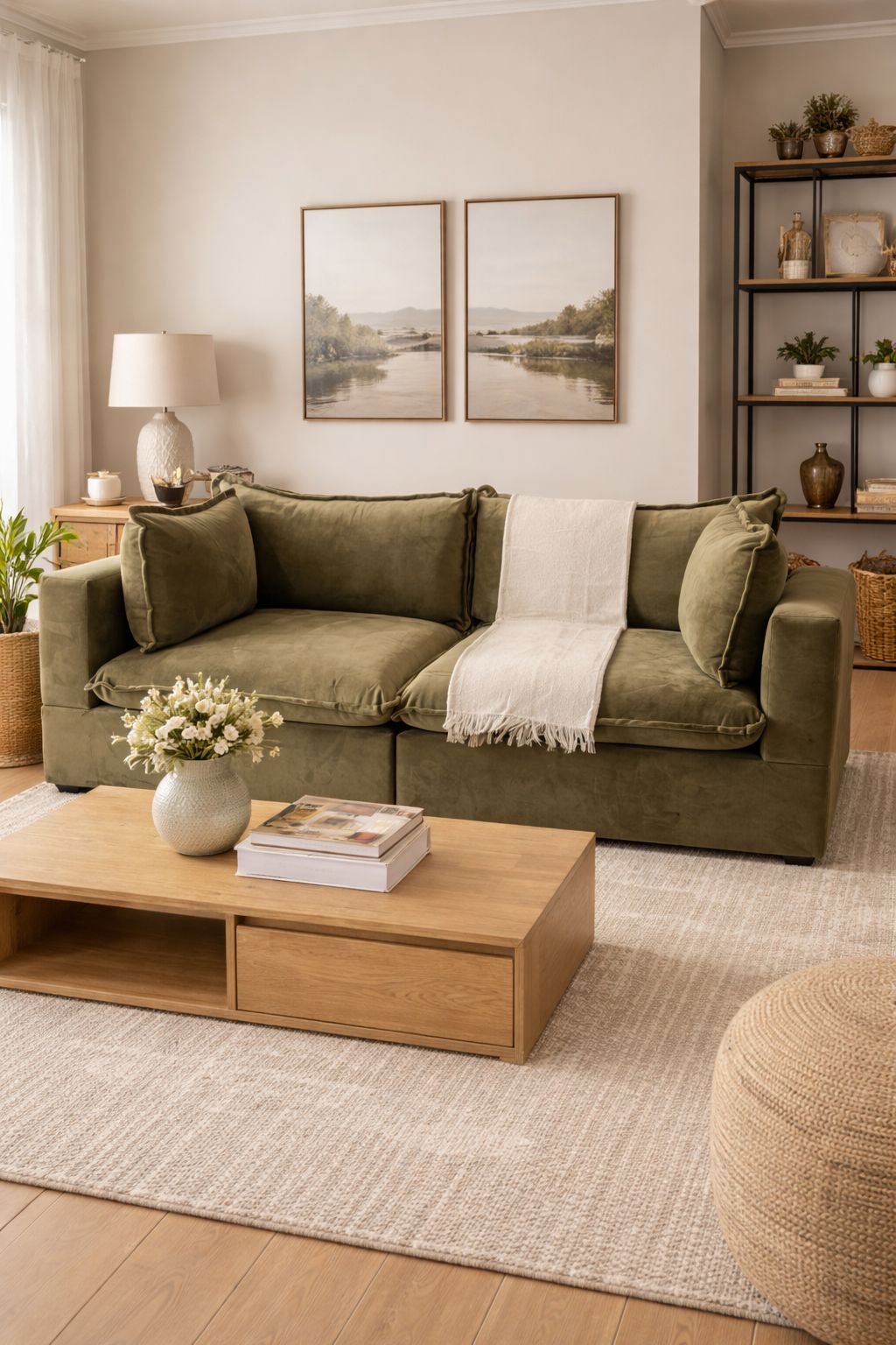 Ex Demo Poka 2 Seat Modular Sofa (Quick Delivery 10-14 days)