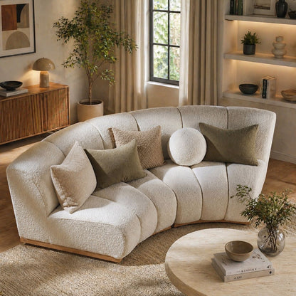 Amalfi Curved 2 Seater Sofa