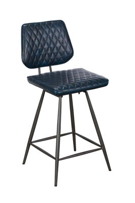 ILYA Bar Stool (Dark Blue)