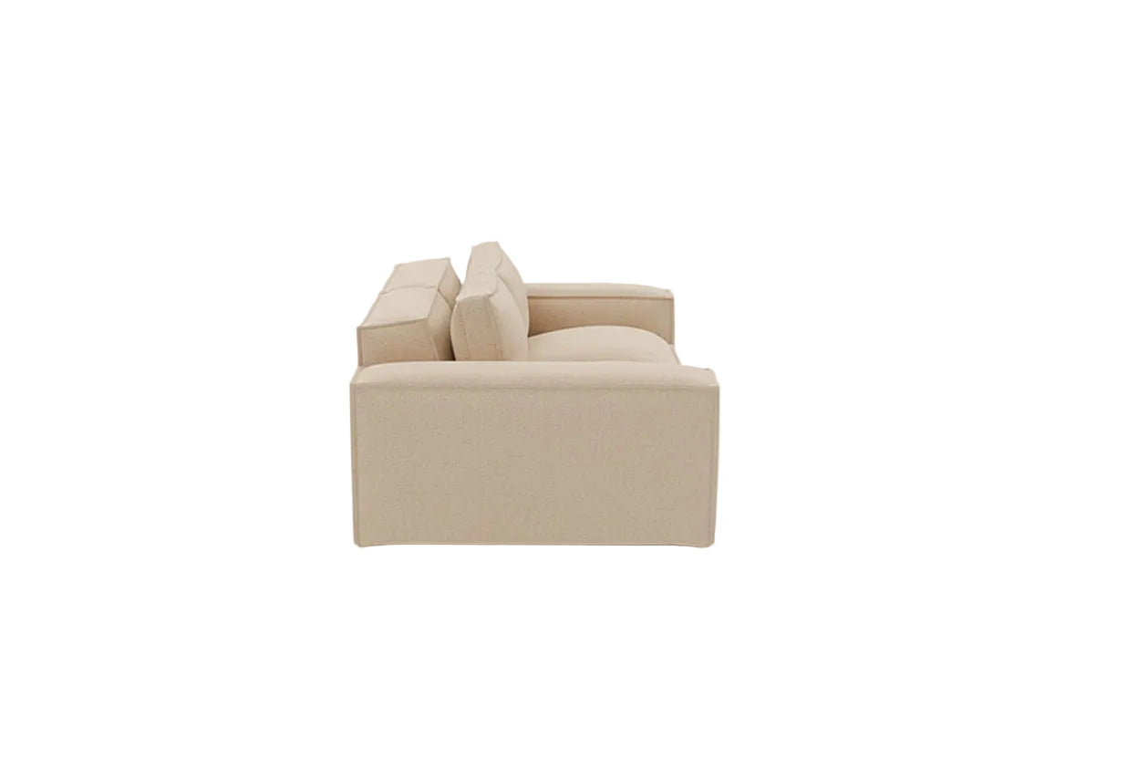 modern sofa designed for compact yet spacious comfort
