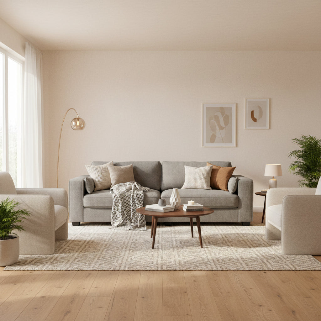 Maddox Large Sofa – Contemporary Fabric Sofa Design
