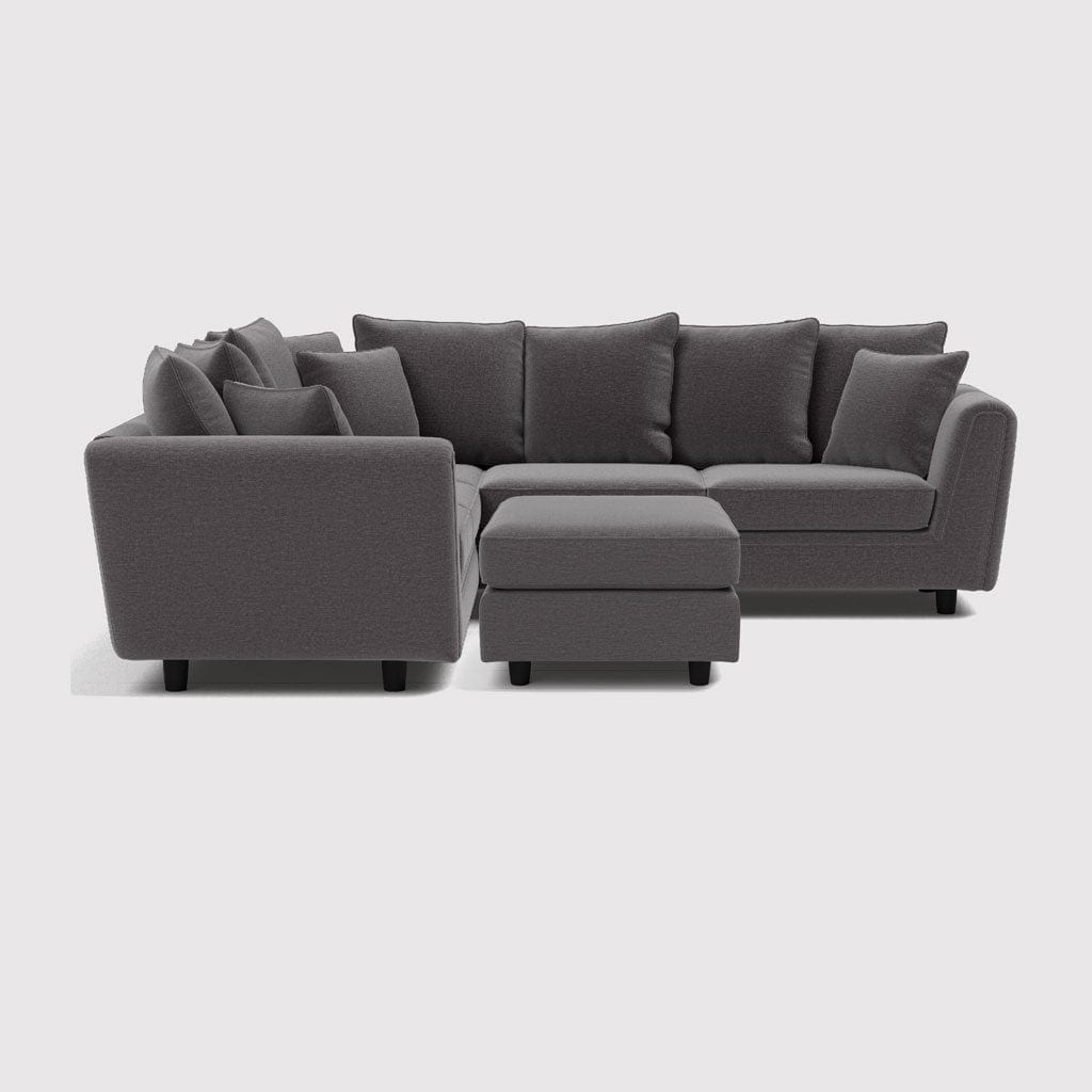 Tulum Double Corner Sofa & Footstool Set