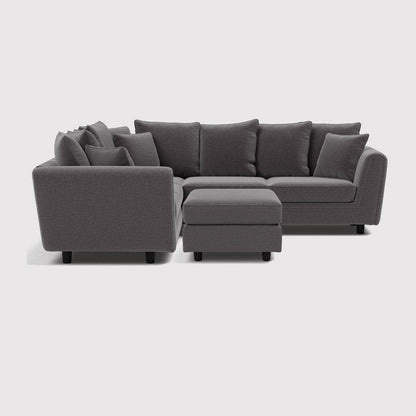 Tulum Double Corner Sofa & Footstool Set
